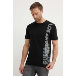 Vêtements Homme T-shirts manches courtes Guess M4YI34 J1314 Noir