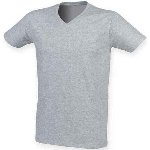 Vêtements Homme T-shirts manches longues Sf SF122 Gris