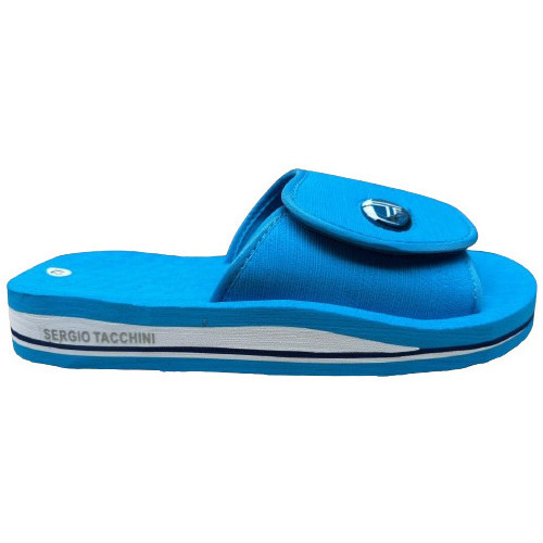 Chaussures Homme Tongs Sergio Tacchini - Sandales Acapulco - bleue Bleu