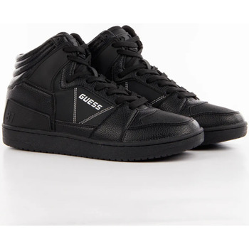 Chaussures Homme Baskets montantes Guess sava Noir