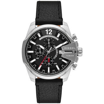 Montres & Bijoux Homme Bijoux Diesel Montre en acier Noir