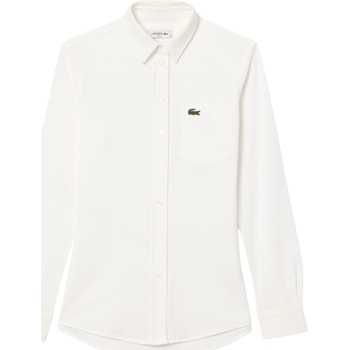 Vêtements Femme Chemises / Chemisiers Lacoste Chemise  Ref 63446 70V Blanc Blanc