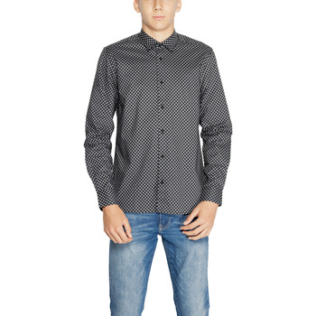 Vêtements Homme Chemises manches longues Antony Morato BARCELONA MMSL00614-FA430623 Gris