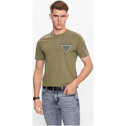 Vêtements Homme T-shirts manches courtes Guess M3YI22 J1314 Vert