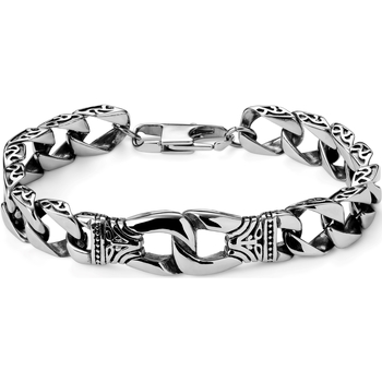 Montres & Bijoux Homme Bracelets Lucleon  Argenté