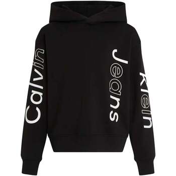 Vêtements Garçon Sweats Calvin Klein Jeans  Noir