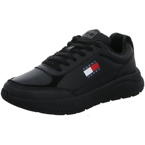 Chaussures Homme Baskets mode Tommy Hilfiger  Noir