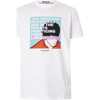 Vêtements Homme T-shirts manches courtes Weekend Offender T-shirt San Francisco Blanc