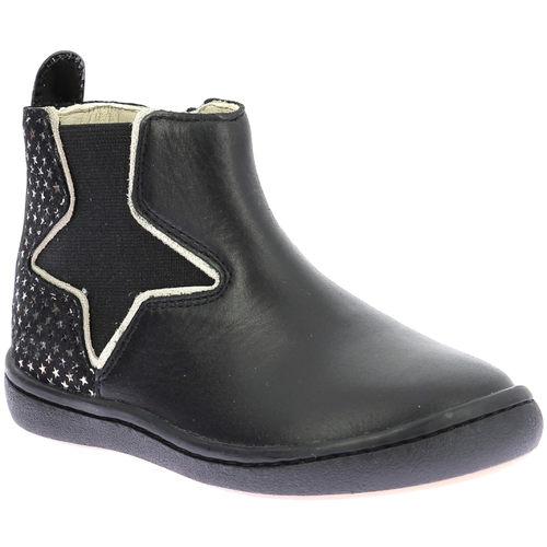 Chaussures Fille Boots Kickers Kick Popstar Noir