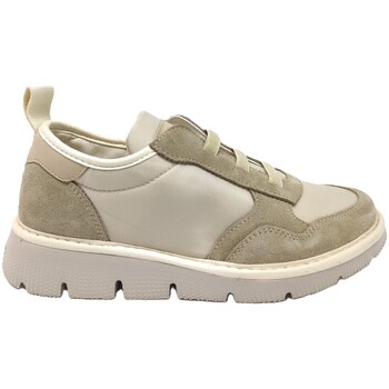 Chaussures Femme Baskets mode Panchic BASKETS  P05 NAYLON BEIGE Marron