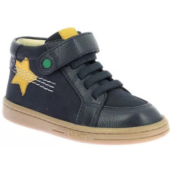 Chaussures Garçon Baskets montantes Kickers CHAUSURE MONTANTE  TACKSTARI MARINE ETOILE Marine