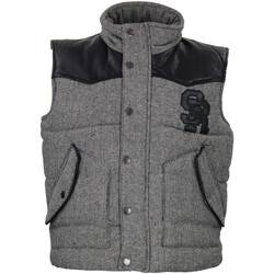 Vêtements Garçon Gilets / Cardigans Srk Gilet garçon ERING Noir