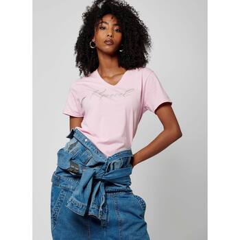 Vêtements Femme T-shirts manches courtes Kaporal SIGNE Rose