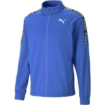 Vêtements Homme Blousons Puma Fit Lightweight Powrfleece Full Zip Bleu