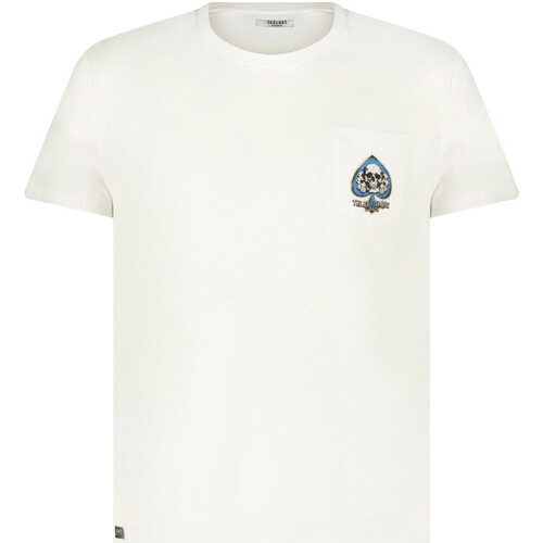 Vêtements Homme T-shirts & Polos Deeluxe T-Shirt DICE Blanc