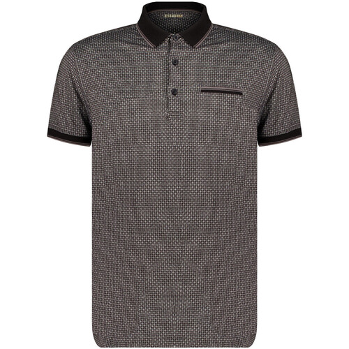 Vêtements Homme T-shirts & Polos Deeluxe Polo HYPHEN Noir