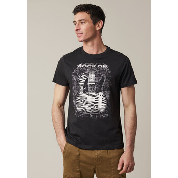 Vêtements Homme T-shirts & Polos Deeluxe T-Shirt ROCKON Noir