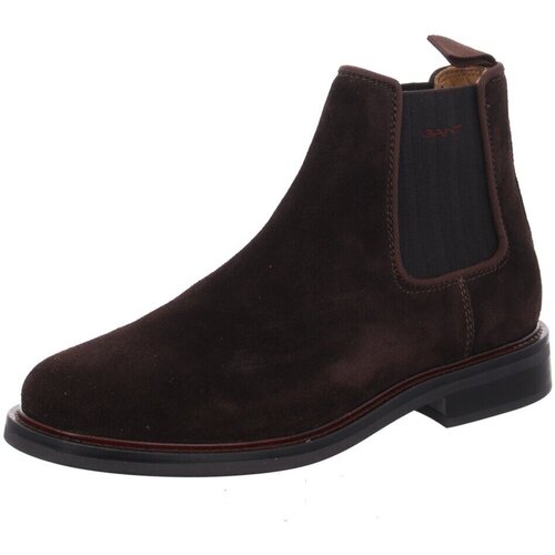 Chaussures Femme Bottes Gant  Marron