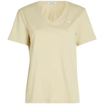 Vêtements Femme T-shirts manches courtes Calvin Klein Jeans 160978VTPE24 Vert