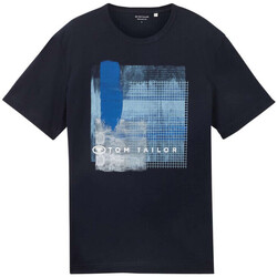 Vêtements Homme T-shirts manches courtes Tom Tailor 162742VTPE24 Bleu