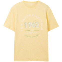 Vêtements Homme T-shirts manches courtes Tom Tailor 162745VTPE24 Jaune