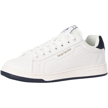 Chaussures Homme Baskets basses Sergio Tacchini Baskets décontractées synthétiques Capri Blanc