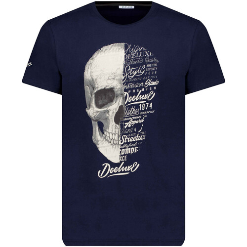 Vêtements Homme T-shirts & Polos Deeluxe T-Shirt VEGAS Bleu