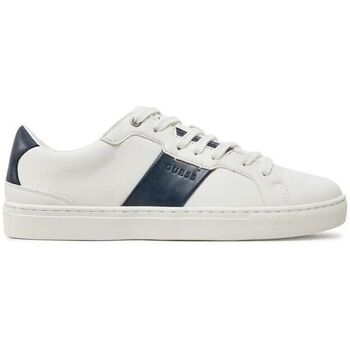 Chaussures Homme Baskets mode Guess FMTTOD ELE12 TODI-WHIBL WHITE-BLUE Blanc