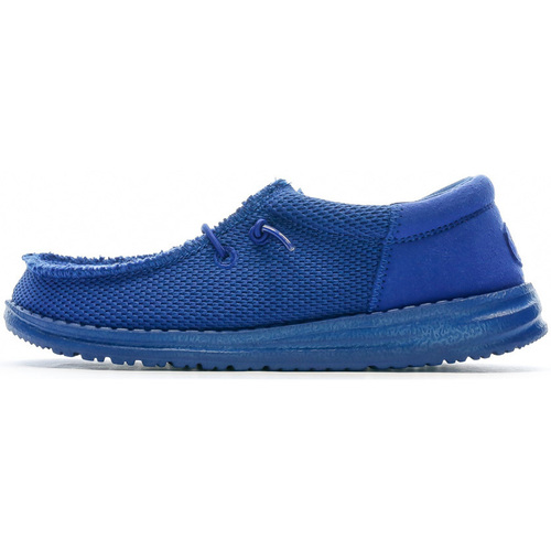 Chaussures Garçon Baskets basses HEYDUDE HD-40045 Bleu