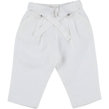 Vêtements Fille Pantalons Chloe Pantalon blanc Blanc