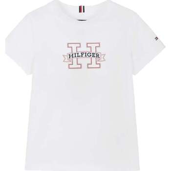 Vêtements Garçon T-shirts & Polos Tommy Hilfiger  Blanc