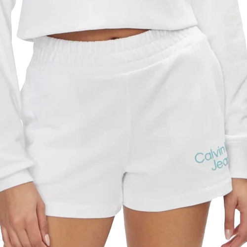 Vêtements Femme Shorts / Bermudas Calvin Klein Jeans J20J223136 Blanc