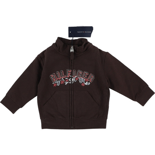 Vêtements Fille Pulls Tommy Hilfiger Sweat marron Marron