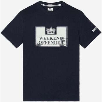 Vêtements Homme T-shirts & Polos Weekend Offender Bonpensiero - marine Bleu