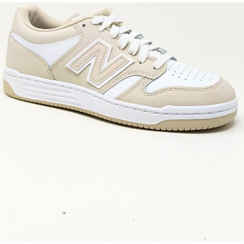 Chaussures Baskets mode New Balance BASKET BB480 BEIGE Beige