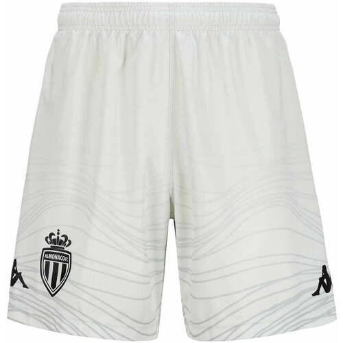 Vêtements Homme Shorts / Bermudas Kappa Short Kombat Ryder Third AS Monaco 24/25 Gris