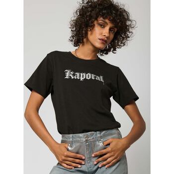 Vêtements Femme T-shirts manches courtes Kaporal SOTIC Noir