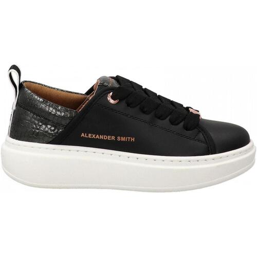 Chaussures Femme Baskets basses Alexander Smith WEMBLEY Noir