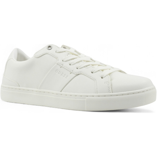 Chaussures Homme Multisport Guess Logo Laterale Sneaker Uomo White FMTTODELE12 Blanc