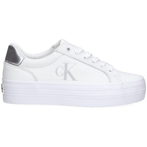 Chaussures Femme Baskets mode Calvin Klein Jeans 75814 Blanc