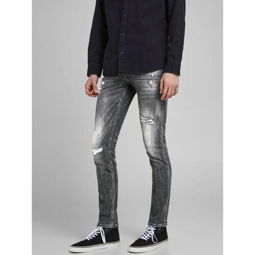 Vêtements Homme Jeans Jack & Jones 12185919 GLENN-BLACK DENIM Noir