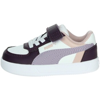 Chaussures Fille Baskets basses Puma 394463 Blanc