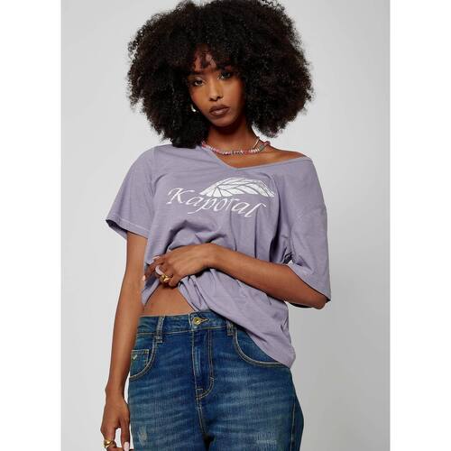 Vêtements Femme T-shirts manches courtes Kaporal MUST Gris