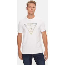 Vêtements Homme T-shirts manches courtes Guess M4BI35 J1314 Blanc