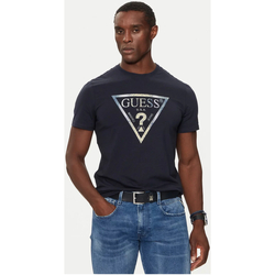 Vêtements Homme T-shirts manches courtes Guess M4BI35 J1314 Noir