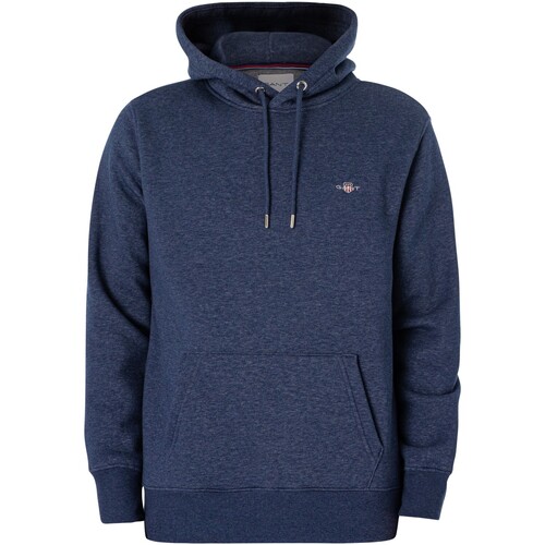 Vêtements Homme Sweats Gant Sweat à capuche régulier avec bouclier Bleu