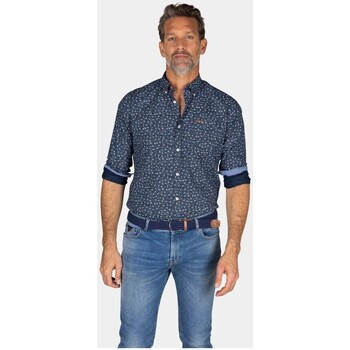 Vêtements Homme Chemises manches longues Nza Chemise AUTUMN NAVY