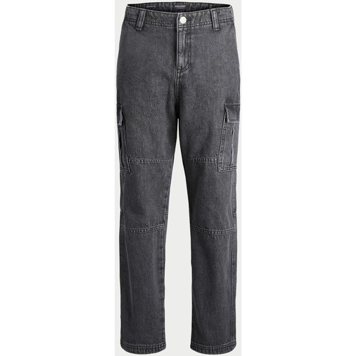 Vêtements Garçon Jeans Jack & Jones Jean cargo enfant Noir