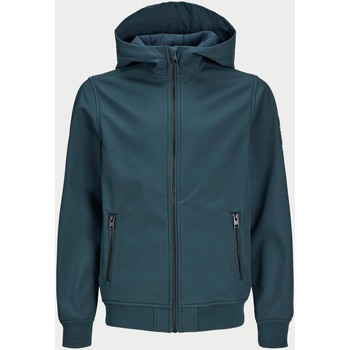 Vêtements Garçon Blousons Jack & Jones Veste légère  pour enfants avec capuche Vert