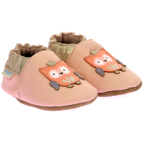 Chaussures Fille Chaussons bébés Robeez Sweet Owl Rose